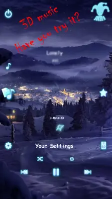 NightSky 3D Player android App screenshot 6